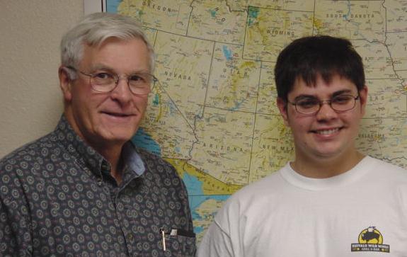 Keith, CFI, and Jered, Student Pilot