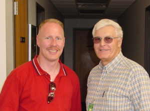 Picture of Brent Schlotfeldt, Private Pilot, and Keith Williams, CFI